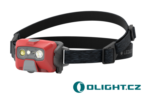 Čelovka LEDLENSER HF6R Core - červená