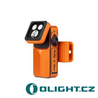 Olight Oclip 2 Ultra - oranžová