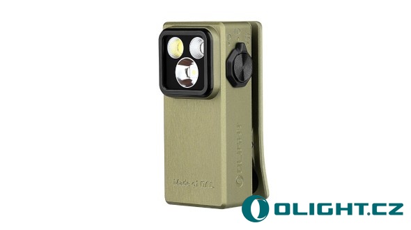 Olight Oclip Ultra - olivová