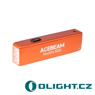 Nabíjecí baterka Acebeam Keylite - oranžová