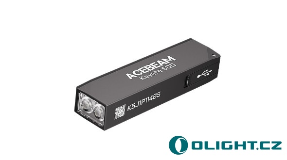 Nabíjecí baterka Acebeam Keylite - černá