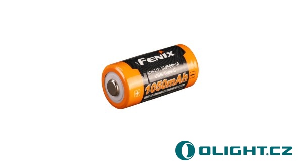 Fenix RCR123A 1050 mAh USB-C (Li-ion)