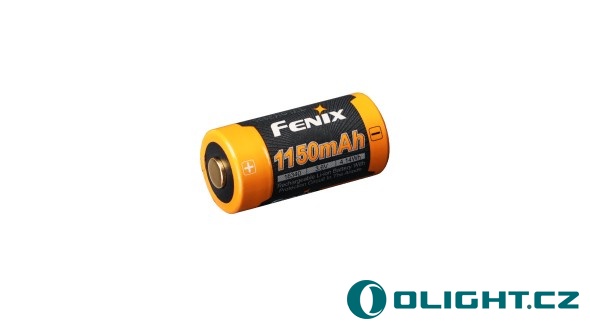 Dobíjecí baterie Fenix RCR123A 1150 mAh (Li-ion)