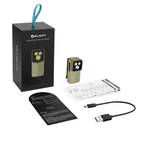 Olight Oclip 2 Ultra - olivová