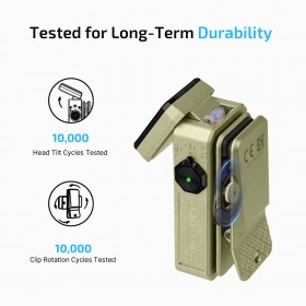 Olight Oclip 2 Ultra - olivová
