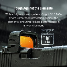Olight Osight SE Red 6 MOA Dot