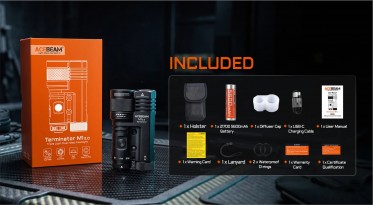 AceBeam Terminator M1 2.0 Nichia 519A HCRI90 - Neutral White