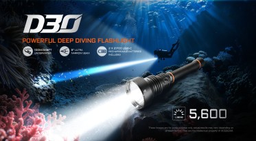 Potápěčská svítilna Acebeam D30