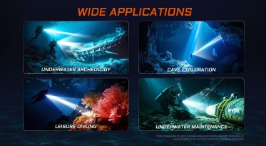 Potápěčská svítilna Acebeam D30