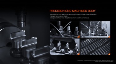 Nabíjecí baterka Acebeam Keylite - červená