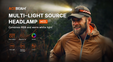 Čelovka AceBeam H17 2.0 - Micro Arc