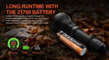 Lovecká svítilna AceBeam L19.2 Osram (zelené světlo)