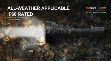 Lovecká svítilna AceBeam L19.2 Osram (zelené světlo)