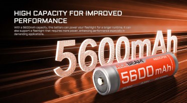 Akumulátor AceBeam 21700 5600mAh (Li-Ion)