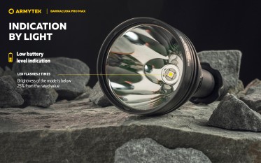 Armytek Barracuda Pro Max Magnet USB PCB White