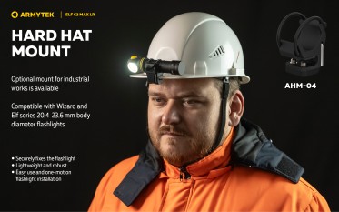 Armytek Elf C2 Max LR USB-C PCB White