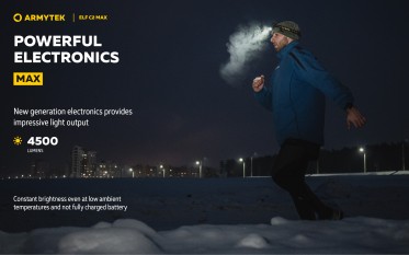 Armytek Elf C2 Max USB-C PCB White