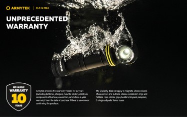 Armytek Elf C2 Max USB-C PCB White
