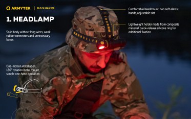 Armytek Elf C2 Max WR USB-C PCB Warm