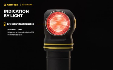 Armytek Elf C2 Max WR USB-C PCB Warm