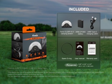 Nabíjecí lucerna Fenix CL20R V2.0 - zelená