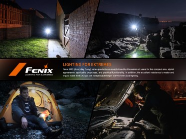 Nabíjecí baterka Fenix E06R - šedá