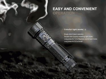Nabíjecí svítilna Fenix LD36R - černá