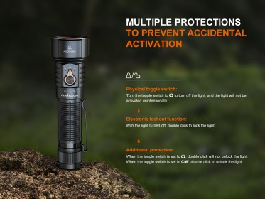 Nabíjecí svítilna Fenix LD36R - černá