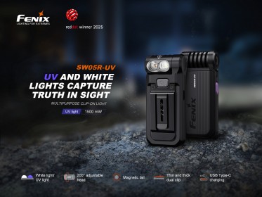 Fenix SW05R-UV - černá
