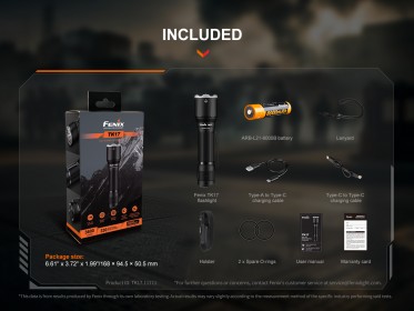 Taktická LED svítilna Fenix TK17