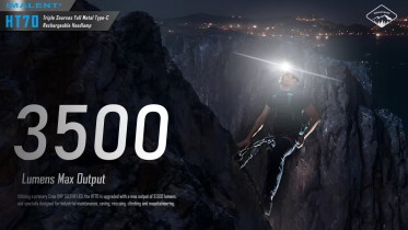 Nabíjecí čelovka Imalent HT70