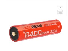Akumulátor AceBeam USB-C 21700 6400 mAh (Li-Ion)