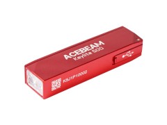 Nabíjecí baterka Acebeam Keylite - červená